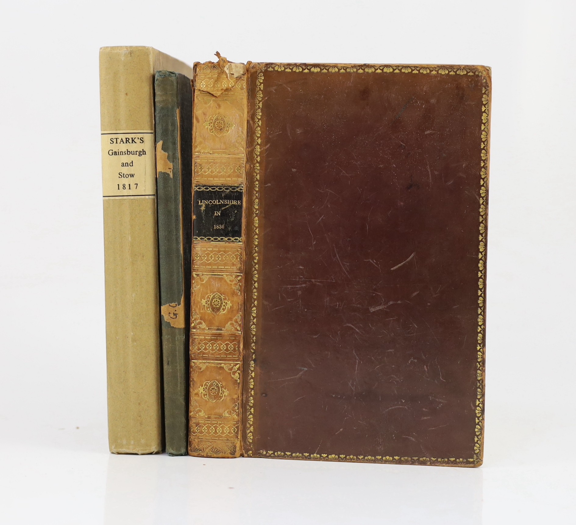 LINCS: Stark, Adam - The History and Antiquities of Gainsburgh ... together with a ... descriptive account of Stow ... in illustration of its claim to be considered as the Roman Sidnacester. folded map, folded pedigree a